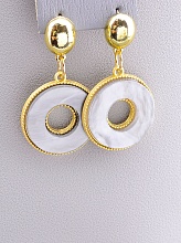 картинка Серьги Пластик 'FJ' от магазина Wolves