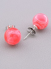 картинка Серьги 'SUNSTONES' Сардоникс от магазина Wolves