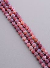 картинка Нитка Агат 38 см 10 мм (Без замка) от магазина Wolves