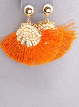 картинка Серьги Жемчуг Нитки 'FJ' от магазина Wolves