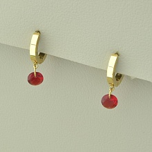 картинка Серьги 'XUPING' Фианит  (позолота 18к (лимонная)) от магазина Wolves