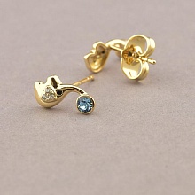 картинка Серьги 'XUPING' Swarovski (позолота 18к) от магазина Wolves