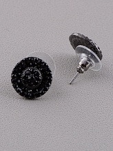 картинка Серьги 'Juleeze' Фианит (хром) от магазина Wolves