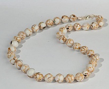 картинка Элитные Бусы Варисцит (Белый) от магазина Wolves