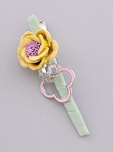 картинка Заколка 'Flora Secret' Чешский хрусталь (Ткань) от магазина Wolves