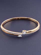 картинка Браслет 'XUPING' Фианит 18 см (позолота 18к) от магазина Wolves