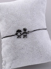 картинка Браслет 'SUNSTONES' Фианит 17 см от магазина Wolves