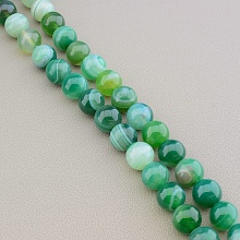 картинка Нитка Агат 39 см 12 мм (Без замка) от магазина Wolves