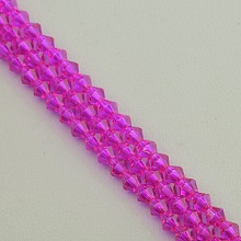 картинка Нитка Чешский хрусталь 26 см 6 мм (Без замка) от магазина Wolves