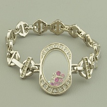 картинка Браслет 'Abella' Фианит 19 см от магазина Wolves