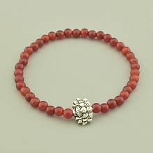 картинка Браслет 'SUNSTONES' Сердолик 17 см от магазина Wolves