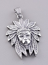 картинка Кулон Медицинская сталь 316L 40х30 мм от магазина Wolves