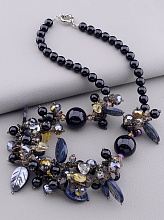 картинка Бусы Агат Цитрин Перламутр 60 см от магазина Wolves