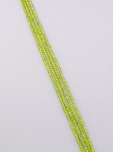 картинка Бусины из оливина, зеленый цвет, нить 39 см от магазина Wolves