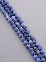 картинка Нитка Агат 38 см 12 мм (Без замка) от магазина Wolves