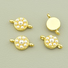 картинка Коннектор Майорка 14х8мм (позолота 18к (лимонная)) от магазина Wolves