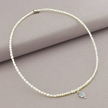 картинка Подвеска 'SUNSTONES' Жемчуг Фианит 38 см от магазина Wolves