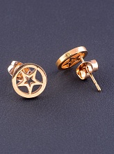 картинка Серьги 'Fashion' (позолота 18к) от магазина Wolves