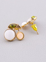 картинка Серьги 'Fashion' Кошачий глаз Бижутерный сплав от магазина Wolves