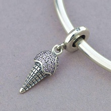 картинка Шарм 'Pandora style' Фианит Серебро(925) от магазина Wolves