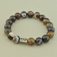 картинка Браслет 'SUNSTONES' Агат 18 см от магазина Wolves