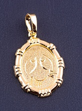 картинка Кулон "Рак" XUPING позолота 18к от магазина Wolves