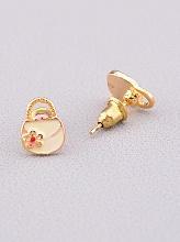 картинка Серьги 'Fashion' Эмаль Бижутерный сплав от магазина Wolves