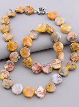 картинка Бусы+Браслет Яшма 45 см от магазина Wolves