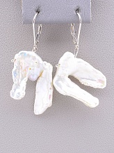 картинка Серьги 'SUNSTONES' Жемчуг от магазина Wolves