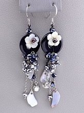 картинка Серьги Перламутр Hanbeishi(Корея) от магазина Wolves