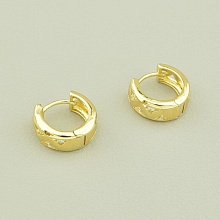 картинка Серьги 'XUPING' Фианит (позолота 18к (лимонная)) от магазина Wolves