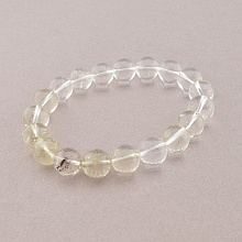 картинка Браслет 'SUNSTONES' Горный хрусталь 18 см от магазина Wolves