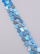 картинка Нитка Ларимар Апатит 40 см (Без замка) от магазина Wolves