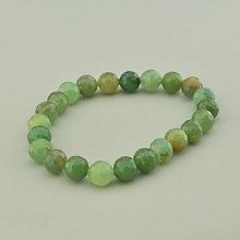 картинка Браслет 'SUNSTONES' Нефрит 19 см от магазина Wolves