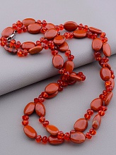 картинка Бусы Яшма 120 см от магазина Wolves