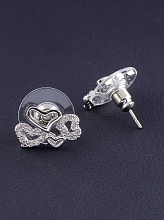 картинка Серьги 'Big Dipper' Фианит (родий) от магазина Wolves