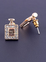 картинка Серьги Фианит (позолота 18к) от магазина Wolves