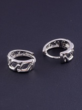 картинка Серьги 'XUPING' (родий) от магазина Wolves