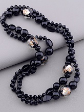 картинка Бусы Агат Муранское стекло 110 см от магазина Wolves