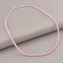 картинка Подвеска 'SUNSTONES' Циркон Серебро(925) 40 см от магазина Wolves