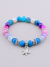 картинка Браслет 'SUNSTONES' Агат 17 см от магазина Wolves