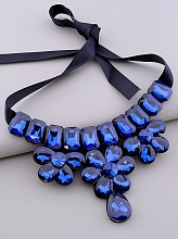 картинка Подвеска 'FJ' Фианит Ткань 60 см от магазина Wolves