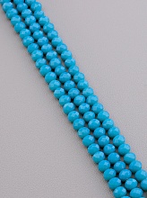 картинка Нитка Чешский хрусталь 40 см 7 5 мм (Без замка) от магазина Wolves