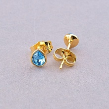 картинка Серьги 'XUPING' Swarovski (позолота 18к) от магазина Wolves