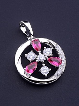 картинка Кулон 'XUPING' Фианит (родий) от магазина Wolves