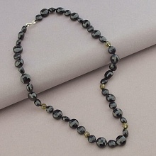 картинка Бусы 'SUNSTONES' Турмалин Раухтопаз 46 см от магазина Wolves