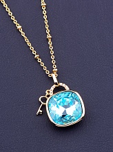 картинка Подвеска 'XUPING' Swarovski 41 см (позолота 18к) от магазина Wolves