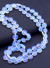 картинка Бусы Лунный камень 115 см от магазина Wolves