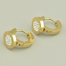 картинка Серьги 'XUPING' Фианит (позолота 18к (лимонная)) от магазина Wolves