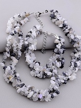 картинка Бусы+Браслет Волосатик 43 см () от магазина Wolves